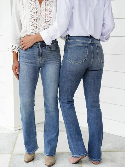 ✨HOT SALE 50% OFF👖New Tummy Control Bootcut Jeans 🔥